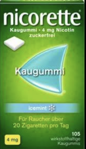 Nicorette Kaugummi Icemint 4mg