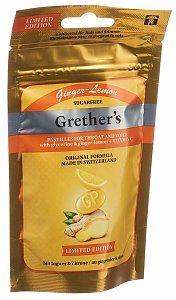 Grethers Pastillen Ginger Lemon