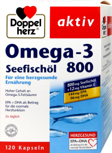 Doppelherz Omega-3 Seefischöl 800 mg