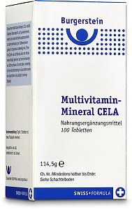 Burgerstein Multivitamin-Mineral CELA Tabletten