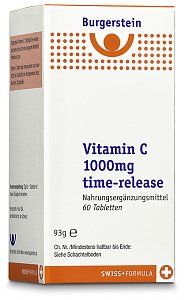 Burgerstein Vitamin C 1000mg time-release Tabletten