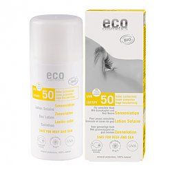 Eco cosmetics Sonnenlotion LSF 50 Granatapfel + Goji
