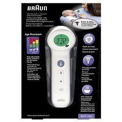 Braun No touch + touch Stirnthermometer mit Age Precision® BNT400