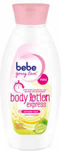 Bebe Young Care Bodylotion Express neu plus Carefree FlexiComfort Gratis