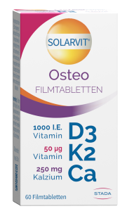 SOLARVIT<sup>®</sup> Osteo Ca D3 K2 Filmtabletten