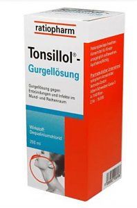 Tonsillol Gurgellösung
