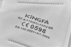 FFP2 Atemschutzmaske KINGFA CE 0598