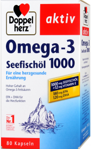 Doppelherz Omega-3 Seefischöl 1000 mg