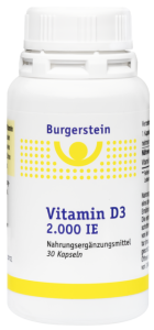 Burgerstein Vitamin D3 2.000 IE Kapseln