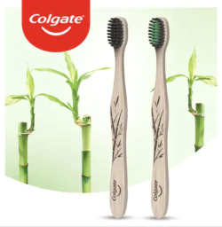 Colgate Zahnbürste bamboo Soft/Souple 2er
