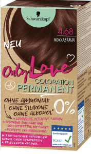 Schwarzkopf Only Love Haarfarbe 0%  4.68 Mokkabraun