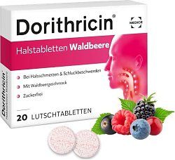 Dorithricin<sup>®</sup> Halstabletten Waldbeere