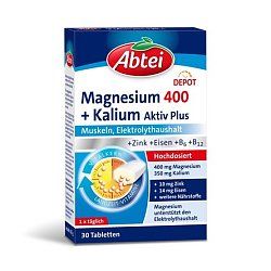 Abtei Magnesium 400 + Kalium Tabletten