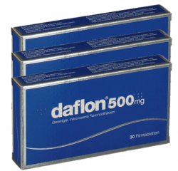 Daflon 500 mg Filmtabletten Dreierpack