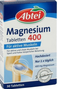 Abtei Magnesium Kapseln 400