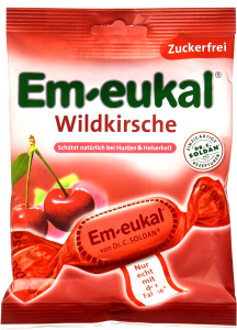 Em-eukal Bonbons zuckerfrei Wildkirsch