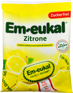 Em-eukal Bonbons zuckerfrei Zitrone