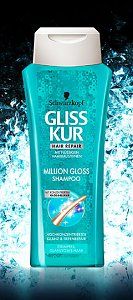 Gliss Kur Hair Repair Shampoo Million Gloss