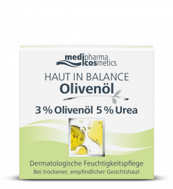 Olivenöl Haut in Balance Dermatologische Feuchtigkeitspflege 3%