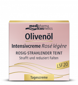 Olivenöl Intensivcreme Rosé légère Tagescreme LSF 20