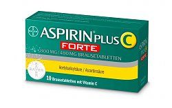 Aspirin<sup>®</sup> + C Forte 800 mg/480 mg Brausetabletten